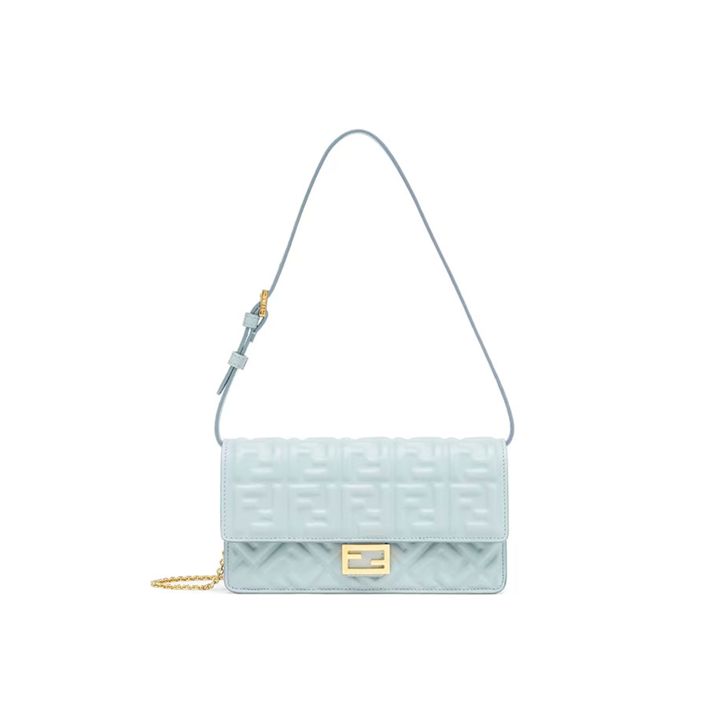 FENDI WALLET ON CHAIN BAGUETTE 8M0498AAJDF1NPU (21*11.5*5cm) FENDI WALLET ON CHAIN BAGUETTE 8M0498AAJDF1NPU (21*11.5*5cm)